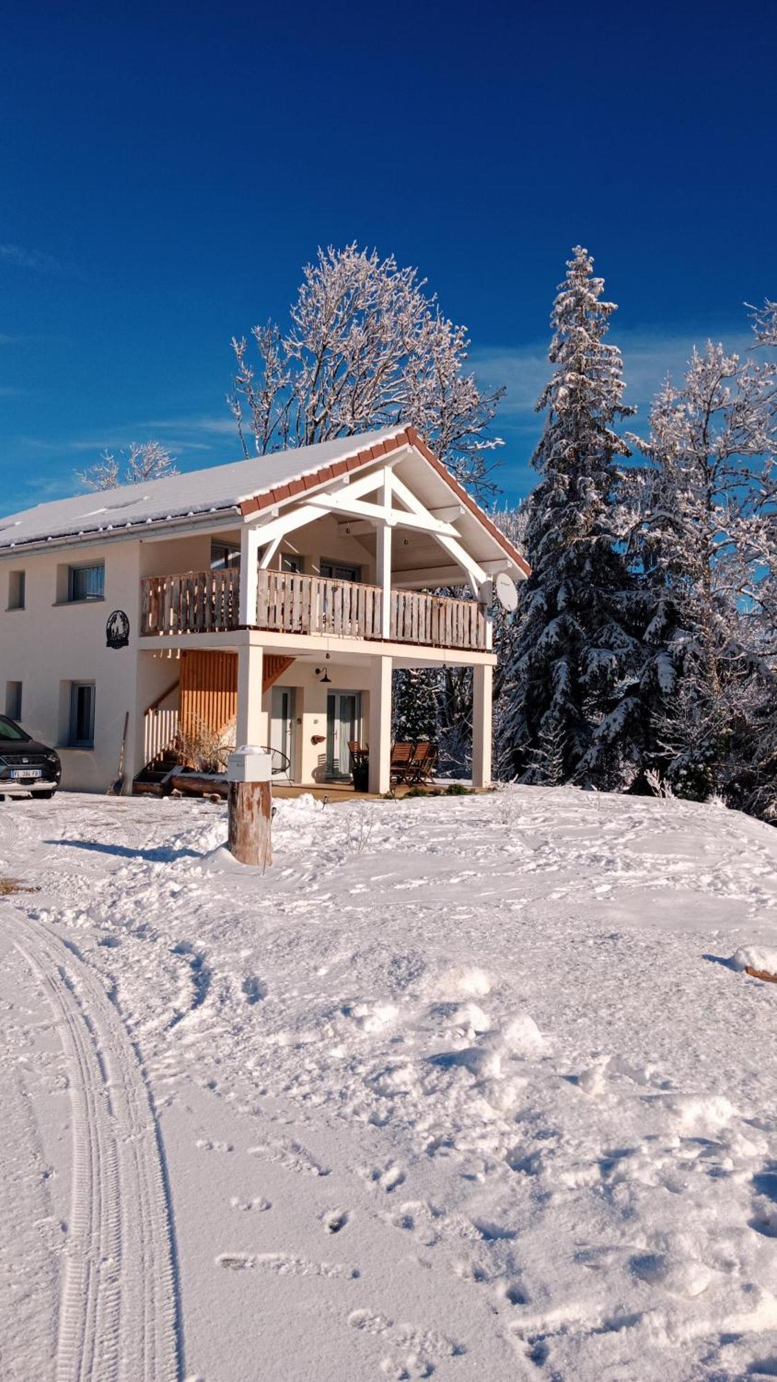 Gite Des Roches La Chaux-du-Dombief Kültér fotó